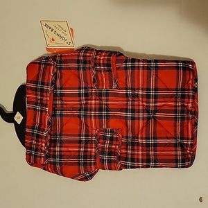 NWT: St. John's Bark Quilted Dog Vest / Jacket